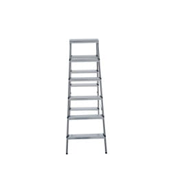 Стремянка стальная 2х6 ступени 80 мм, 6 ступеней NV114 Новая Высота 1140206