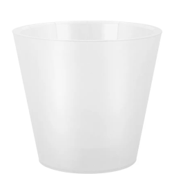 Горшок для цветов London Orchid D230 мм, 5л с дренажной вставкой белый перламутровый ING1559БЛПЕРЛ InGreen