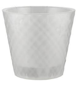 Горшок для цветов InGreen Manhattan Orchid D160мм, 1,6 л c дренажной вставкой, прозрачный IG670610999