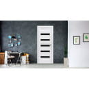 Дверь межкомнатная Амати 03,900х2000,экошпон,сканди классик,стекло черное