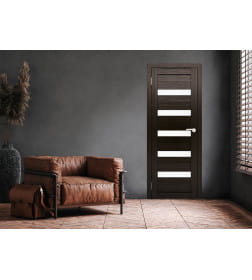 Дверь межкомнатная "Амати  03", Дуб венге, 700х2 000