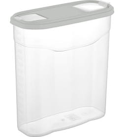 Банка для сыпучих продуктов BERGEN 4л пепельный жемчуг PT102310024