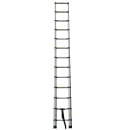 Лестница телескопическая алюминиевая 1х13 перекладин, односекционная 3,8м Новая Высота 2211113ТЛ (2211113ТЛ) 