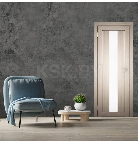 Дверь межкомнатная "Амати  05", дуб беленый, 900х2000