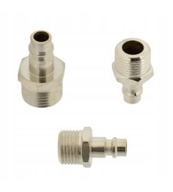 Соединение быстросъемное ("папа"), внешняя резьба M1/2, GEKO