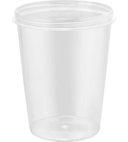 Банка с завинчивающейся крышкой Plast Team HELSINKI 1 л натуральный PT119211999