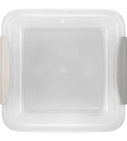 Контейнер для продуктов Plast Team HELSINKI с защёлками 0,5 л квадратный натуральный PT500910999