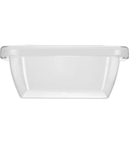 Контейнер для продуктов Plast Team HELSINKI с защёлками 0,5 л квадратный натуральный PT500910999