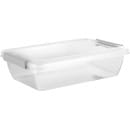 Контейнер для продуктов Plast Team HELSINKI с защёлками 0,7 л прямоугольный натуральный PT501110999 (PT501110999) 