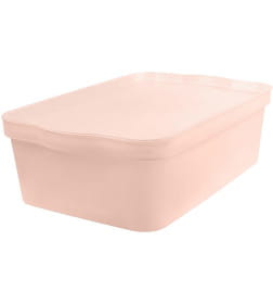 Ящик для хранения Keeplex Happy 14 л 45,2х29,8х14 см розовый зефир LA512611032