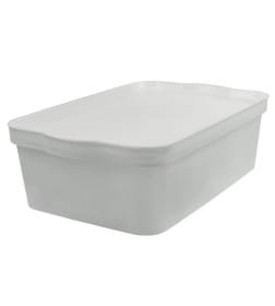 Ящик для хранения Keeplex Happy 14 л 45,2х29,8х14 см серое пёрышко LA512611024