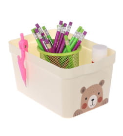 Ящик для хранения Keeplex Happy 2,3 л 21,1х14,1х11 см Bear LA512311001