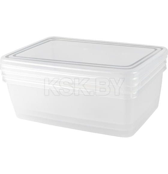 Набор контейнеров для заморозки Frozen 1,35л прямоуг. 204х140х105 мм 3шт нат. PT204412999 (PT204412999) 