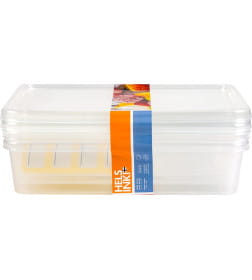 Набор контейнеров для заморозки Frozen 1,35л прямоуг. 204х140х105 мм 3шт нат. PT204412999