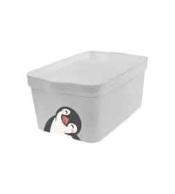 Ящик для хранения Keeplex Happy 7,5 л 32х21,1х14,1 см Penguin LA512511024