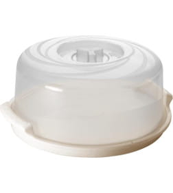 Крышка для СВЧ "Vanilla" с паровыпускным клапаном d25см с поддоном прозрачный SE229110998 Sugar&Spice