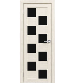 Дверь межкомнатная "Амати 13(ч)", эшвайт, 600х2000