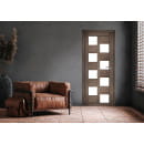 Дверь межкомнатная"Амати  13", дуб шале-корица, 400х2000