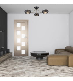 Дверь межкомнатная"Амати  13", дуб беленый, 600х2000