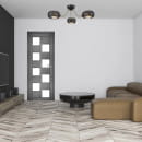 Дверь межкомнатная"Амати  13", дуб шале-графит, 600х2000