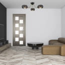 Дверь межкомнатная"Амати  13", дуб дымчатый, 700х2000