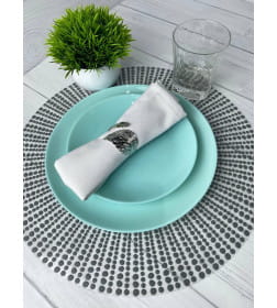 Столовый набор "Diwali Light Turquoise" (18пр.) Luminarc P2963