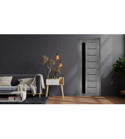 Дверь межкомнатная "Амати  04(ч)", дуб шале-графит, 700х2000