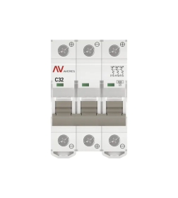 Выключатель автоматический AV-6 DC 3P 32A (C) 6kA EKF AVERES