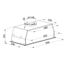 Вытяжка кухонная EXITEQ EX-6076 Black (EX-6076 Black) 