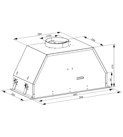Вытяжка кухонная EXITEQ EX-6016 Black