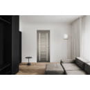 Дверь межкомнатная Амати 06, 400х2000, Экошпон, Дымчатый дуб, мателюкс матовое