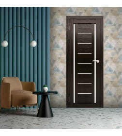 Дверь межкомнатная Амати 06, 800х2000, Экошпон,  Венге, мателюкс матовое