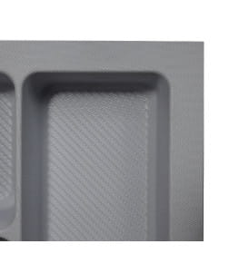 Лоток для столовых приборов 400 PIXEL 315х485мм,серый