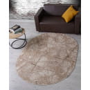 Ковер Merinos ALABAMA F175, 1,6*2,2, OVAL, BEIGE