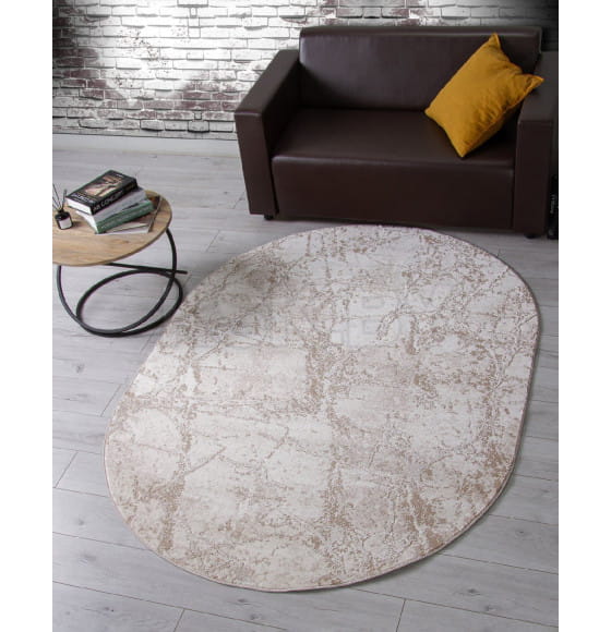 Ковер Merinos ALABAMA F175, 1,6*2,2, OVAL, BEIGE