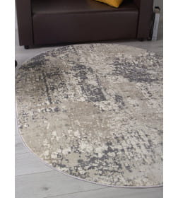 Ковер Merinos ATLANTIS D733, 1,6*2,2, OVAL, CREAM