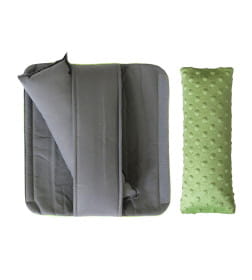 Подушка на ремень безопасности MATEX HILL. Размер: 30x11 фисташковый, серый 25-061