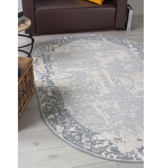 Ковер Merinos CUBA F268, 1,5*2,3, OVAL, BLUE