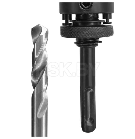 Переxодник SDS-Plus c центр.сверлом для коронок д.32-210 мм GRAFF в блистере 26432210 (26432210) 