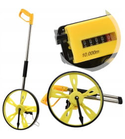 Колесо измерительное складное, 0,1-9999м, диаметр колеса 318мм, GEKO