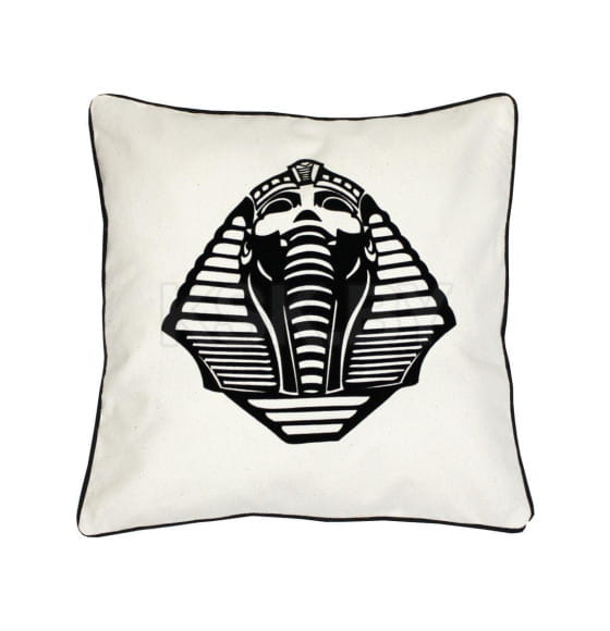Подушка декоративная MATEX ORIGINAL Фараон Размер: 40x40  белый, черный  04-172 (04-172) 