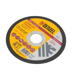 Диск отрезной по металлу 115х1,2х22мм. DENZEL