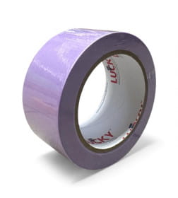 Лента малярная, сверхтонкая на рисовой бумаге LUCKY для деликатных поверхностей 50 мм х 50 м