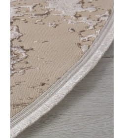 Ковер Merinos DOLCE F201, 1,6*2,2, OVAL, BEIGE