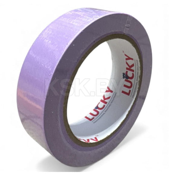 Лента малярная, сверхтонкая на рисовой бумаге LUCKY для деликатных поверхностей 30 мм х 50 м, Китай (493330L) 