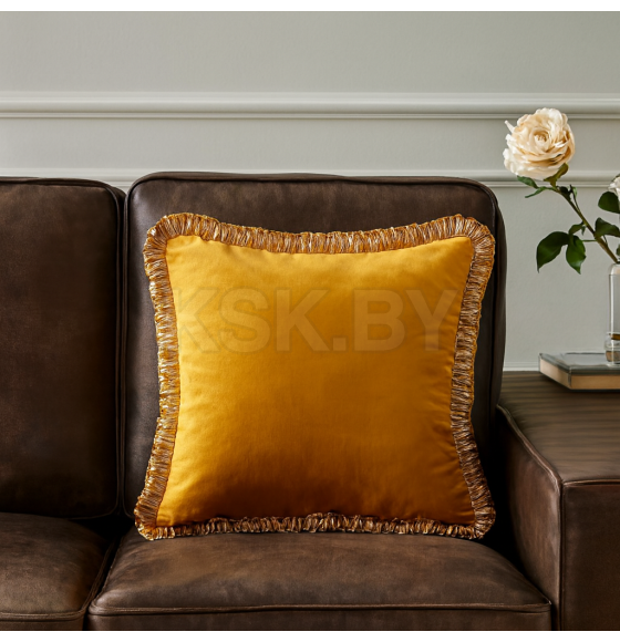 Подушка декоративная MATEX ITAKA WAVY.  Размер: 43x43  медный 43-997 (43-997) 