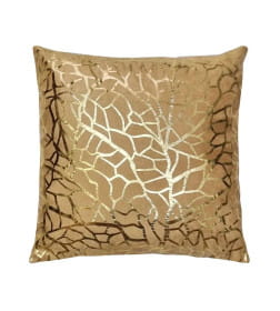 Подушка декоративная MATEX LUXURY ФАКТУРА Размер: 45x45  карамельный, золотой  68-259