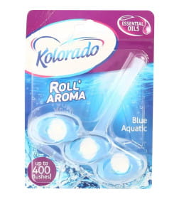 KOLORADO Блок туалетный Roll Aroma Blue Aquatic (Голубая бездна), 51 г