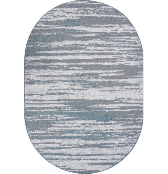 Ковер Merinos KAIR S143, 1,2*1,7, OVAL, BLUE