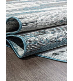 Ковер Merinos KAIR S143, 1,2*1,7, OVAL, BLUE